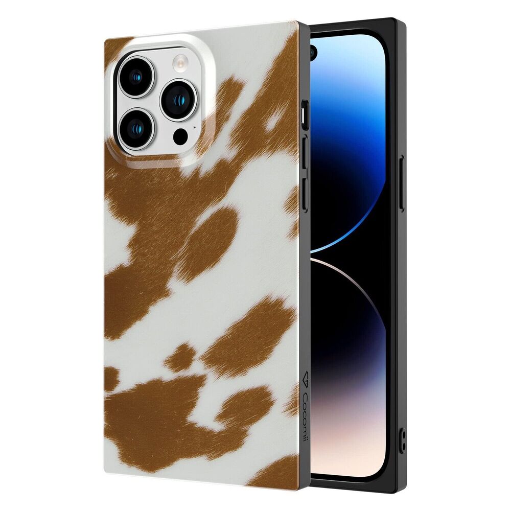 COCOMII Square Case Compatible with iPhone 14 Pro - (Caramel) No Logo